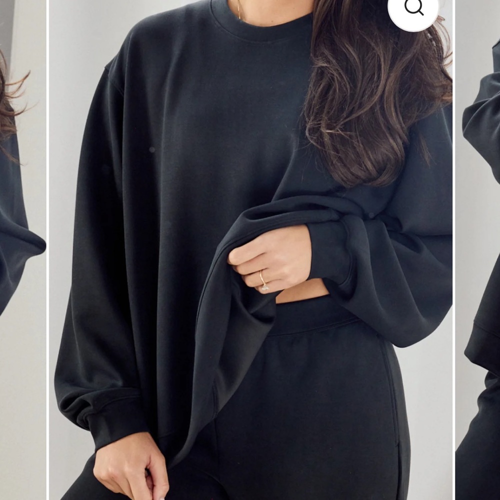 P’tula Uba Scuba Crewneck - Black